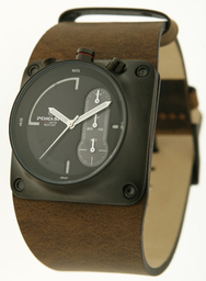 [PE196BN Watches] PE196BN, Watches Steel case,  brown color,  brown strap