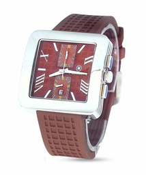 [PE08153B Watches] PE08153B, Watches Steel case,  brown color,  brown strap