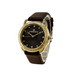 [PE296GB Watches] PE296GB, Watches S. Steel 316L,  IPGold,  brown dial,  brown strap