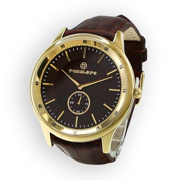 [PE299GB Watches] PE299GB, Watches S. Steel 316L,  IPGold,  brown dial,  brown strap