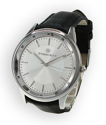 [PE299SZ Watches] PE299SZ, Watches S. Steel 316L,  silver dial,  black strap