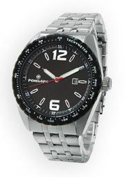 [PE289SN Watches] PE289SN, Watches S. Steel case & band, black dial