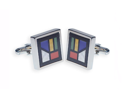 [A0647 Men's Collection] A0647, Cufflinks,  MOP,  Onyx,  Aventurin,  Natual Stone