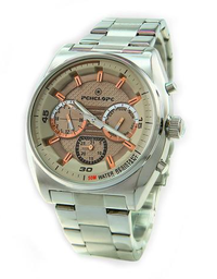[PE294SG Watches] PE294SG, Watches S. Steel case,  beige dial,  steel color band
