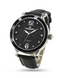 [PE288SZ Watches] PE288SZ, Watches S. Steel case,  black dial,  black leather band
