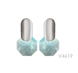 [V4619 Shining Crystals] V4619, Earrings Silver 925,  Crystal