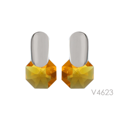 [V4623 Shining Crystals] V4623, Earrings Silver 925,  Crystal