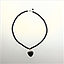 [N4753 Fantasy] N4753, Necklaces Silver 925 hematite with onyx pendant
