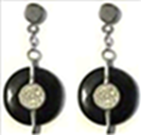 [V3784 Stainless Steel] Earrings NoProducts