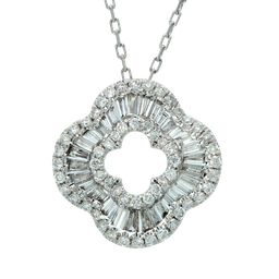 [EDG520125 Gold & Diamond] EGD520125,Necklace Gold 18K,2.4g,Dia 0.5ct,SI,GF