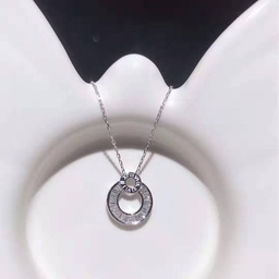 [NGD248147 Gold & Diamond] NGD248147,Necklace Gold 18K,1.6g,Dia 0.15ct,SI1,GF