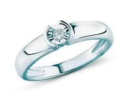 [RGD129175 Gold & Diamond DIVY19] RGD129175 Ring 14K,1.4g,Dia,0.0361ct,SI1,J,1 pcs