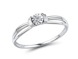 [RGD123151 Gold & Diamond DIVY19] RGD123151 Ring 14K,1.4g,Dia,0.026ct,SI1,J,1 pcs