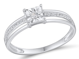 [RGD157154 Gold & Diamond DIVY19] RGD157154 Ring 14K,1.3g,Dia,0.085ct,SI1,J,23 pcs