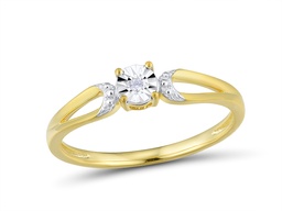 [RGD115161 Gold & Diamond DIVY19] RGD115161 Ring 14K,1.4g,Dia,0.010ct,SI1,J,1pcs