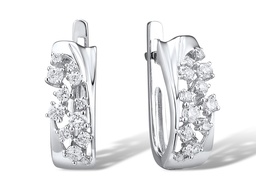 [EDG581192 Gold & Diamond DIVY19] EGD581192 Earrings 14K,3.3g,Dia,0.519ct,I,I,J,24pcs