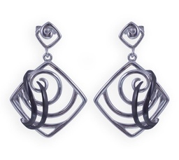 [V3444 Everyday Essential] V3444, Earrings Silver. 925,  IPB planted