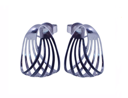 [V3473 Everyday Essential] V3473, Earrings Silver 925,  IPGun