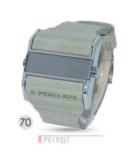 [PE195ST Watches] PE195ST, Watches,  Beige leather strap