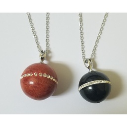 [N5111 Stainless Steel] N5111 Necklace, Silver pendant& S.Steel chain 
