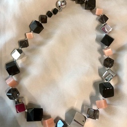 [N5706 Fantasy] N5706 Necklace Smoky Quartz stone 