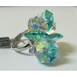 [U3567 Shining Crystals] U3567, Ring silver 925 SW crystal 