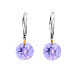 [V5432 Gemstone] V5432, Earrings Silver 925,  Amethyst 