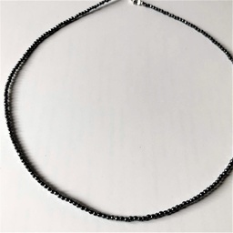 [N5108 Stainless Steel] N5108 Necklace S.Steel 316L,Hematite 