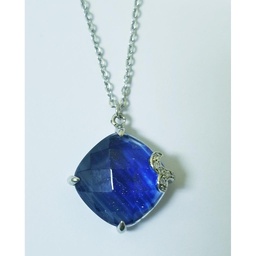 [N5116 Stainless Steel] N5116 Necklace,silver pendant & steel chain  