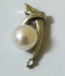 [M2484 Pearls] M2484,   Pendante Silver 925,   FWP 