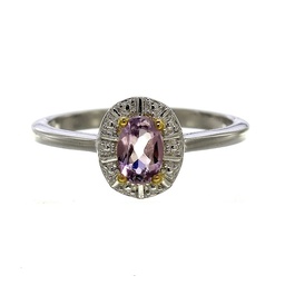 [U3772 Gemstone] U3772, Ring Sterling Silver 925,  Amethyst