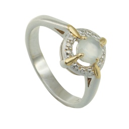[U3777 Gemstone ] U3777, Ring Sterling Silver 925,  Moon Stone