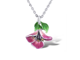 [N5486 Art Nouveau] Necklace Silver 925,Enamel