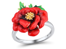 U3962,Ring Silver 925,Enamel