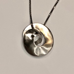 [N5557 Silver & Stones ] Necklace Silver 925,Zircon