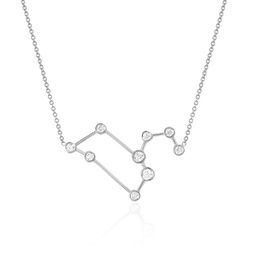 [N5579LEO Constellation] N5579LEO, Necklace Silver 925,Zircon,LEO
