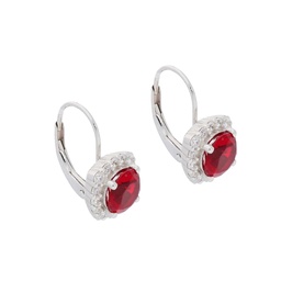 [V5651 Classics] Earrings Silver 925,Ruby