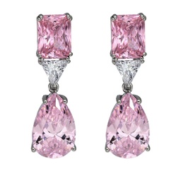 [V5560 Classics EXTRA] V5560, Earrings Silver 925, Zircon Pink color