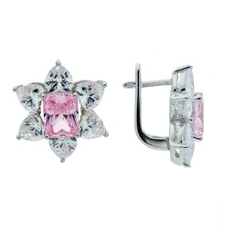[V5562 Classics EXTRA] V5562, Earrings Silver 925, Zircon Pink color