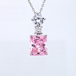 [N5523 Classics EXTRA] N5523, Necklace Silver 925, Zircon Pink color