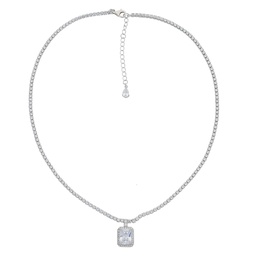 [N5596 Classics] N5596, Necklace Silver 925, Black Zircon