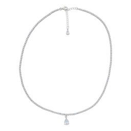 [N5567 Classics] N5567, Necklace Silver 925,  White Zircon