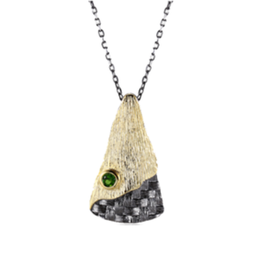 [N5264 Garden of Babylon] N5264, Necklace Silver 925,  Diopside,  Hand Made