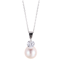[N5273 Pearl Collection] N5273, Necklace Silver 925,   Fresh Water pearl