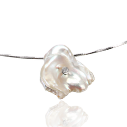 [N5757, Pearls] N5757.Pearls.Necklace.Silver  925