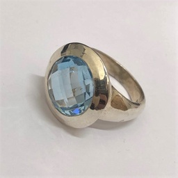 [U4270 Limited Edition] U4270,Ring Silver 925, Blue Topaz