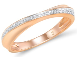 [RGD00069 Gold & Diamond] RGD00069 Ring 14K,2.1g,Dia,0.04ct,SI,H,Diamond 29pcs