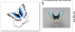 [U4200  Art Nouveau New Arrive 2023] U4200, Ring, 925 Sterling Silver, Cubic Zirconia, Matt Enamel