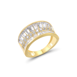 [U4201Winter Sunrise] U4201, Winter Sunrays, Ring, Silver 925, Cubic Zirconia