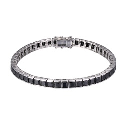 [B5565 Men's Collection] B5565,Silver 925, Cubic Zirconia, SQ 4*4mm19.5 cm